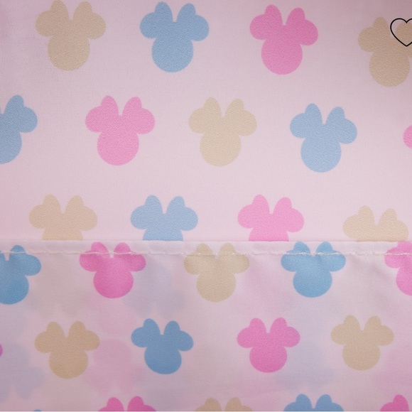 NEW Loungefly Minnie Mouse Pastel Tie-Dye Mini Backpack - Picture 4 of 5